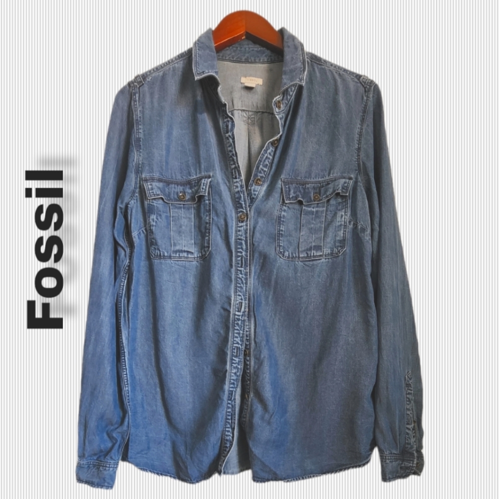 Fossil denim shirt